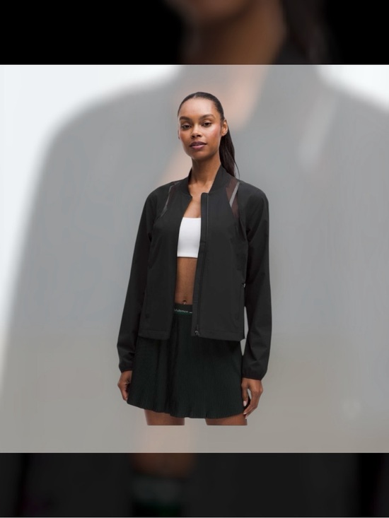 lululemon athletica Jackets & Blazers - Lululemon Mesh-Ventilated Tennis
Jacket
Black